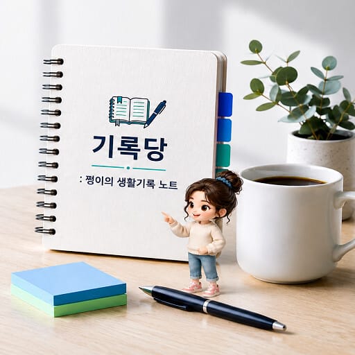 기록당 메인페이지 이미지